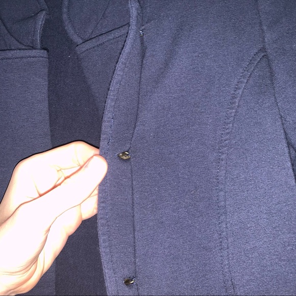 Tommy Hilfiger size Medium navy blue band jacket - Picture 7 of 16
